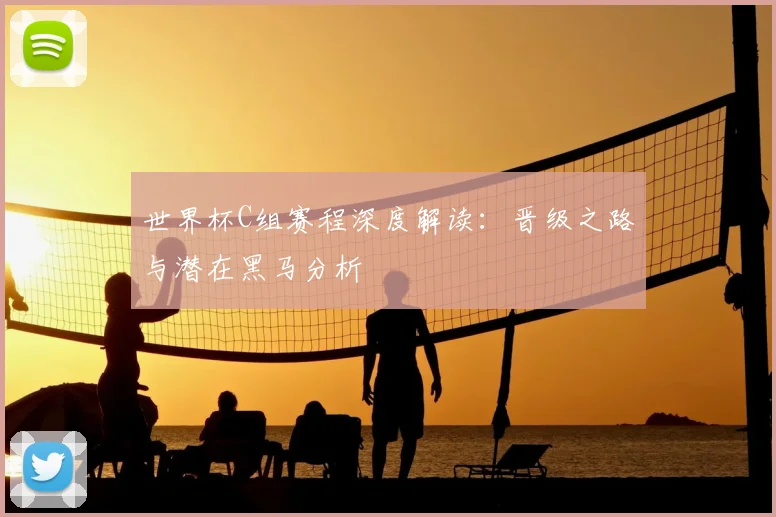 世界杯C组赛程深度解读：晋级之路与潜在黑马分析